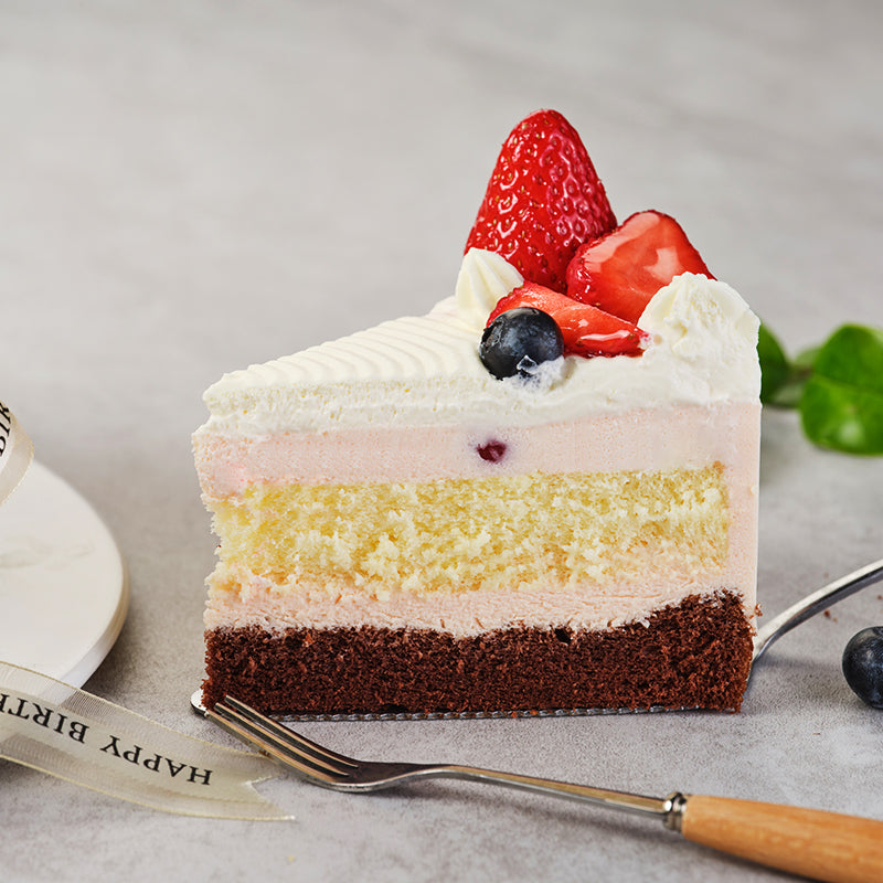 Enchanted Berry Duo Celebration Cake