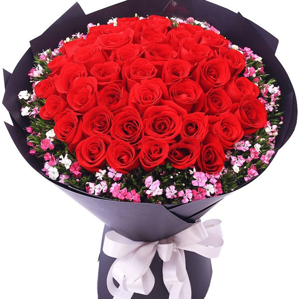 The moon shines on my heart(33 top red roses) (4529546362991)