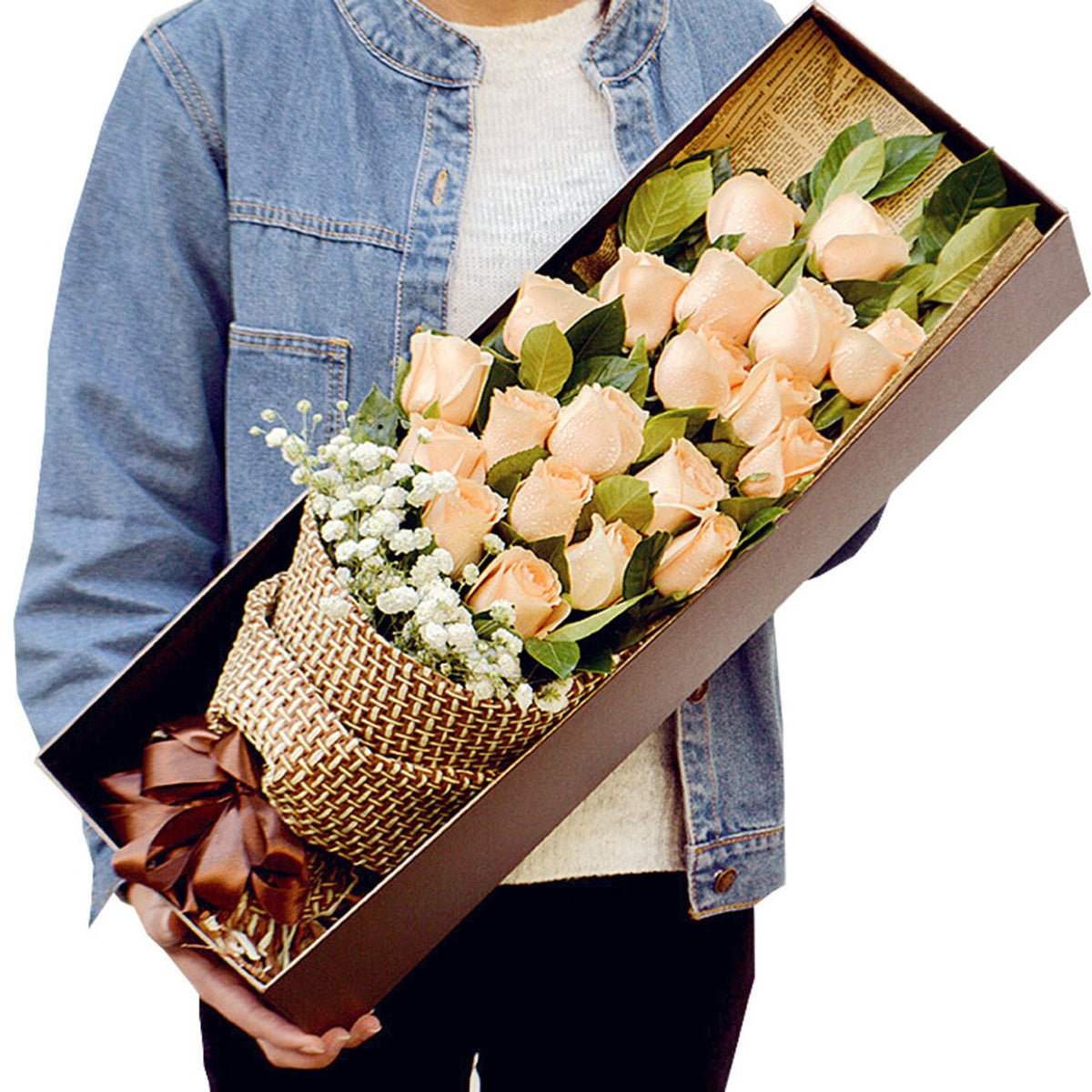 wonderful mood(
21 champagne roses)