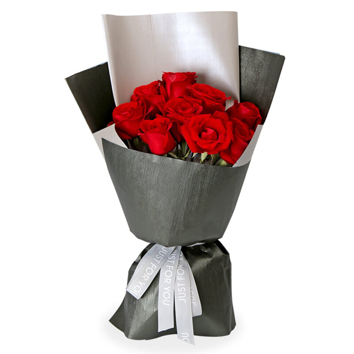 Lasting oath(
A selection of 9 high-quality red roses.
-