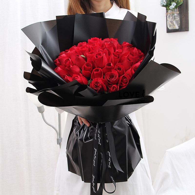 Crazy for love(33 fine red roses) (4529547477103)