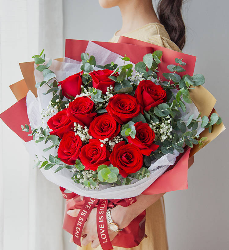 You are the only 11 new pieces of single-minded Love Corolla Red Rose 11