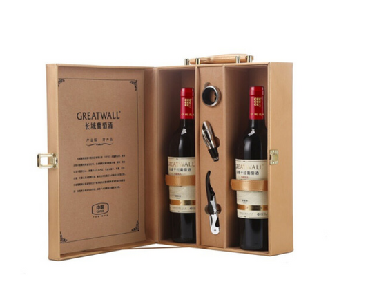 CNY gift- Great Wall Yaoshi collection dry red wine 750ml * 2 bottles- Delivery needed 1-3days- no card