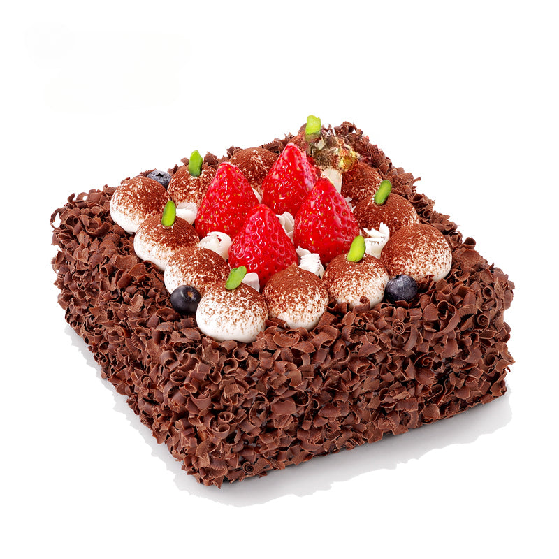 Berry Black Forest Birthday Cake