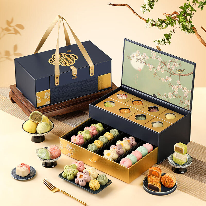 Liu Jin Ying Yue Moon Cake Mid-Autumn Gift Box - Delivery takes 2-4 days