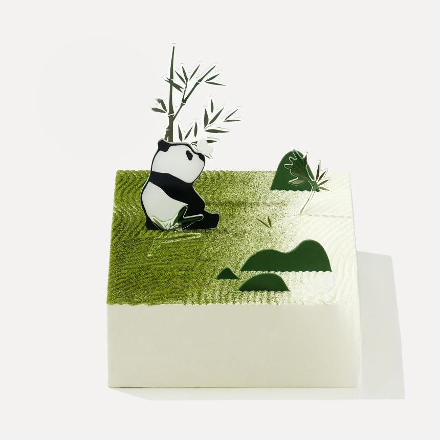 Bamboo Cute Panda Cream Cake