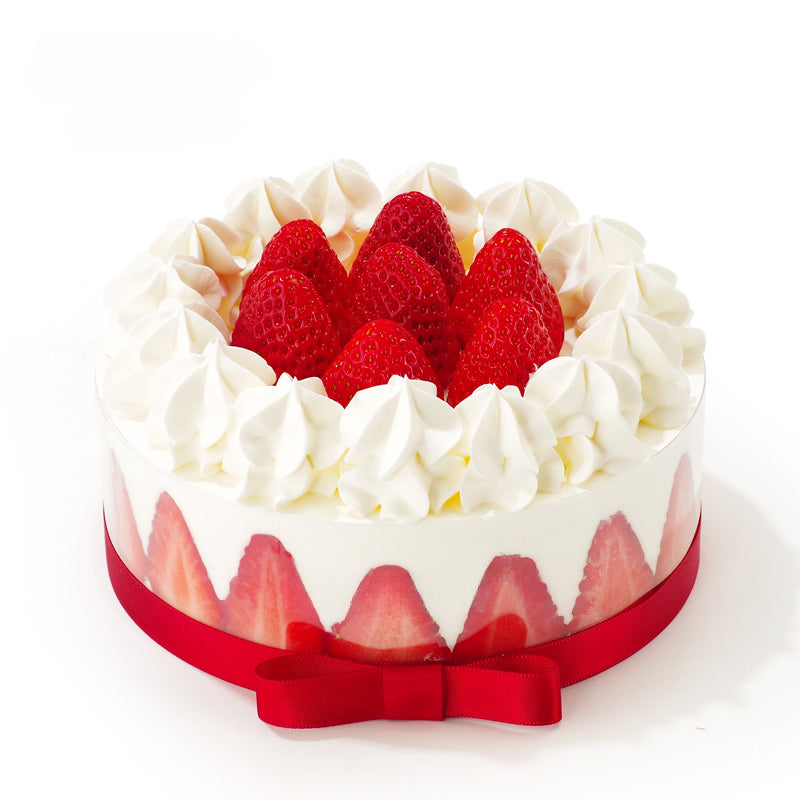 Strawberry Dream Animal Cream Birthday Cake