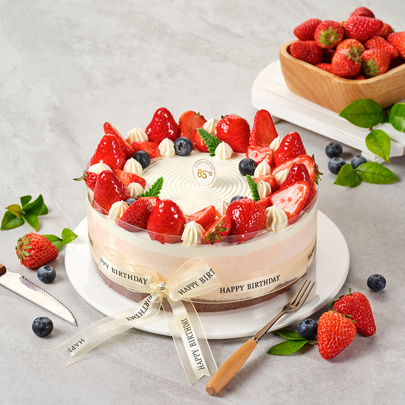 Enchanted Berry Duo Celebration Cake