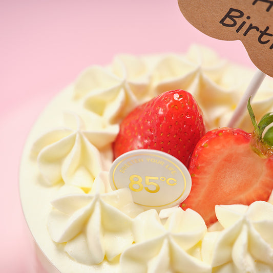 Small Strawberry Cake