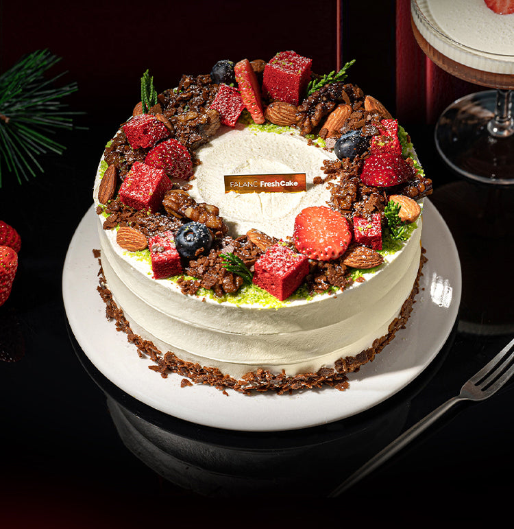 Mobius Zero-Calorie Sugar-Free Cream Birthday Cake