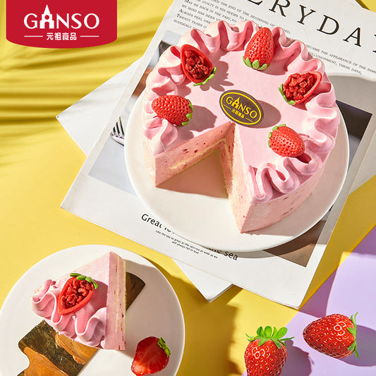 Strawberry Mousse Cake