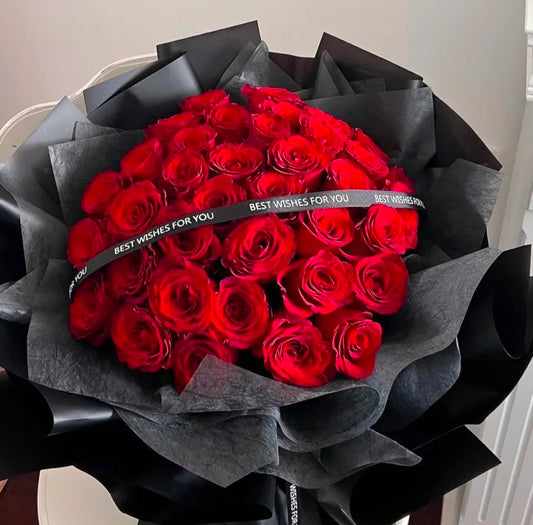 Infatuated love Red roses to China