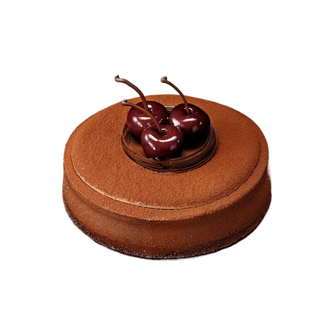 Chocolate & Cherry Cheesecake Cake