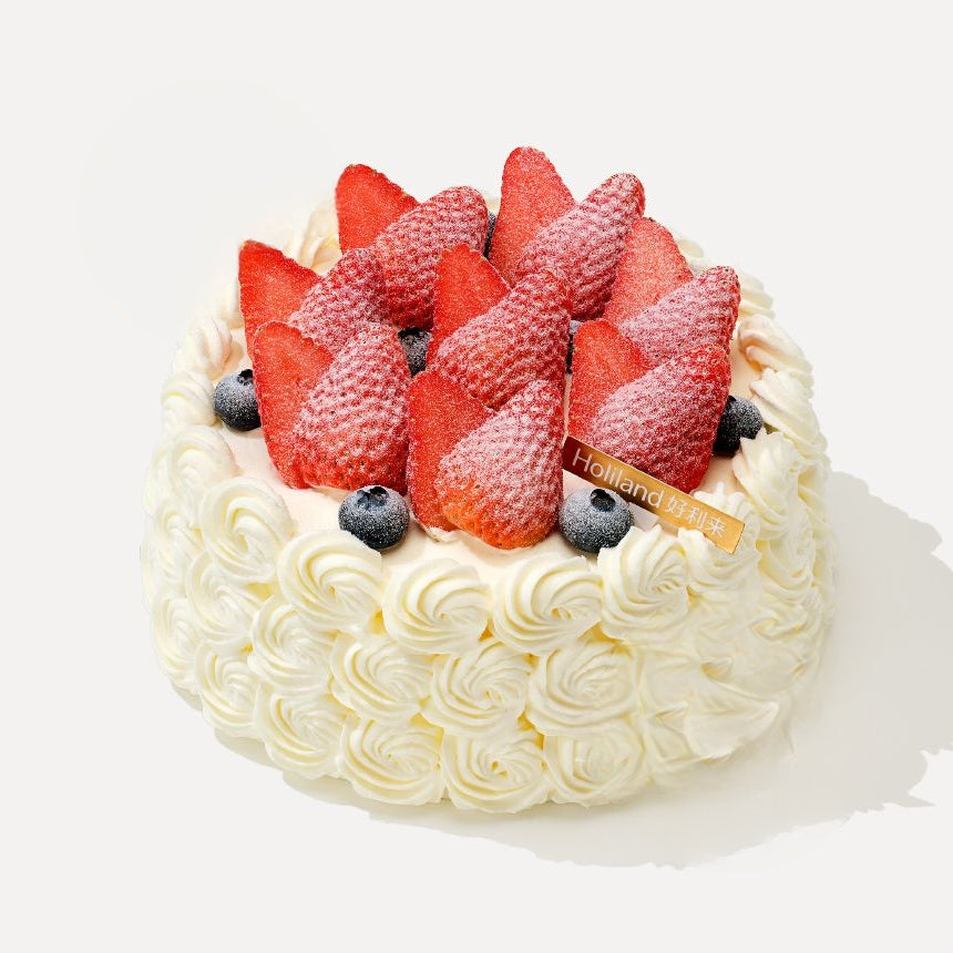 Berry Serenade Animal Cream Birthday Cake
