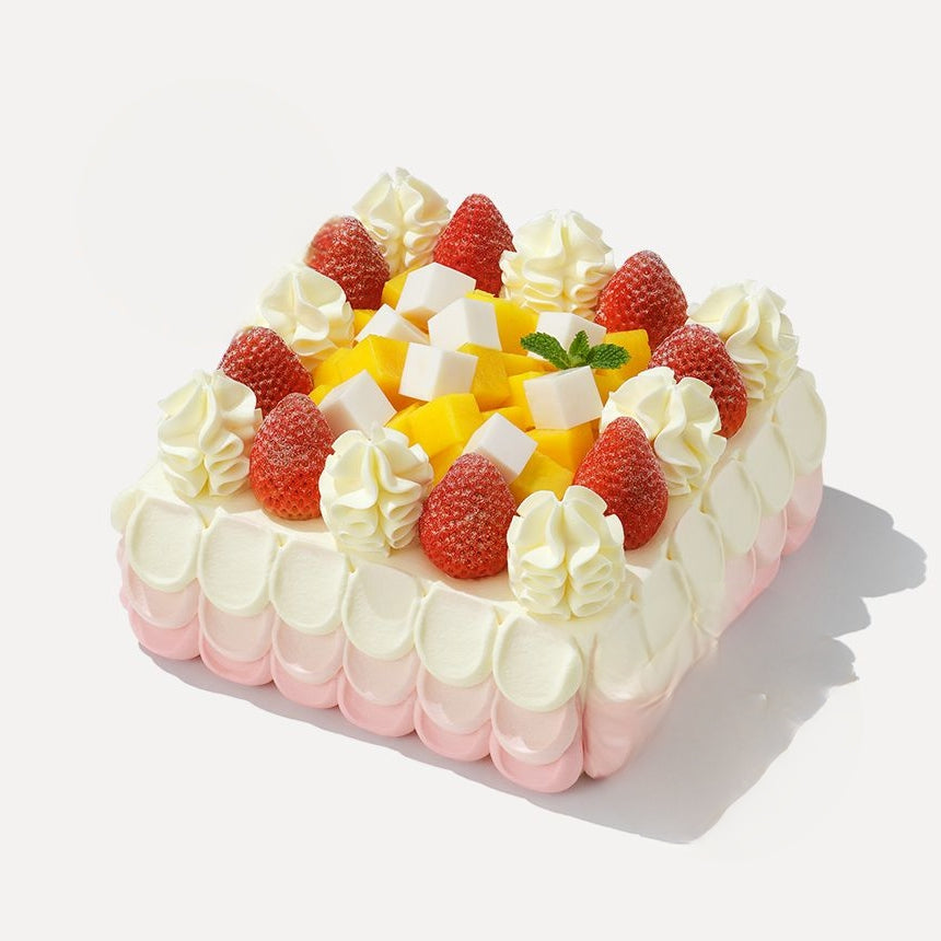 Mango & Berry Bliss Fruit Cream Cake