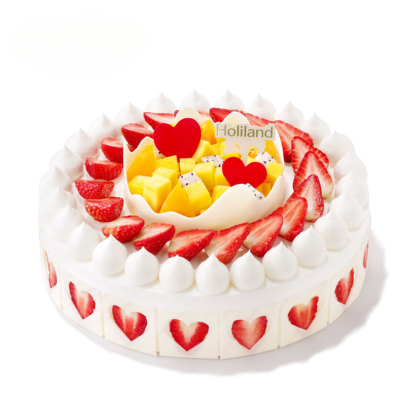 Endless Good Fortune Cream Cake