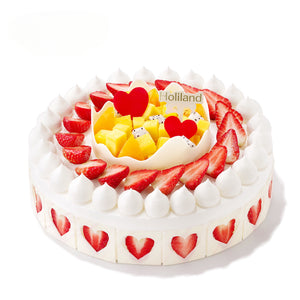 Endless Good Fortune Cream Cake