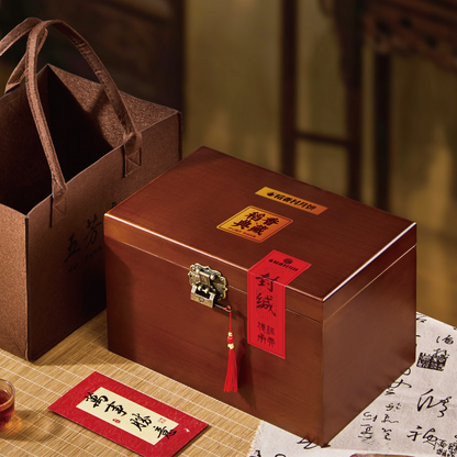 Mooncake Gift Box with Assorted Flavors Mid-Autumn Festival Pastry Gift