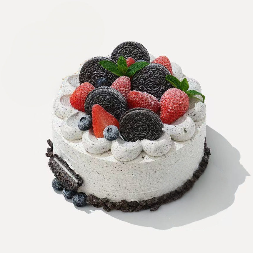 Midnight Cookies & Cream Birthday Cake