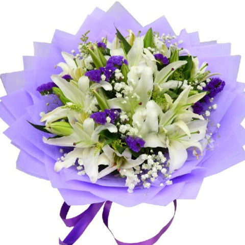My beauty(
9 multi-head perfume lilies-
