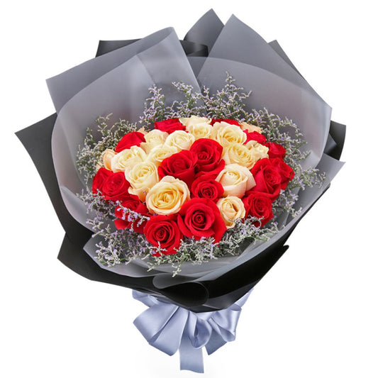 Love in my heart(
16 champagne roses)