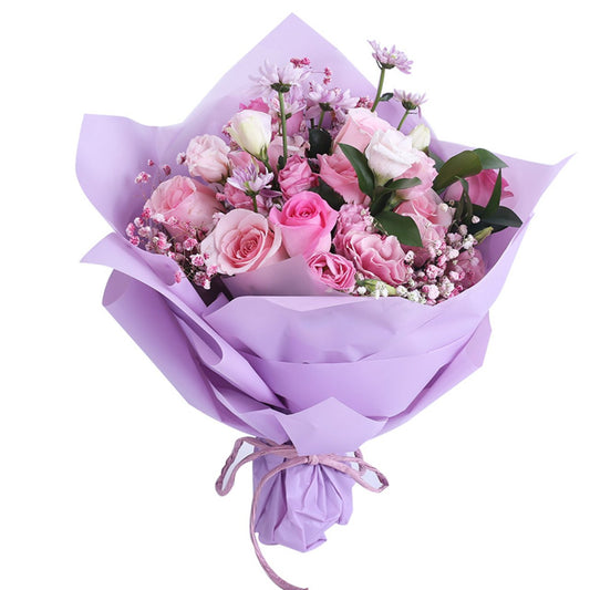 Warm world(
11 Diana Pink Roses-