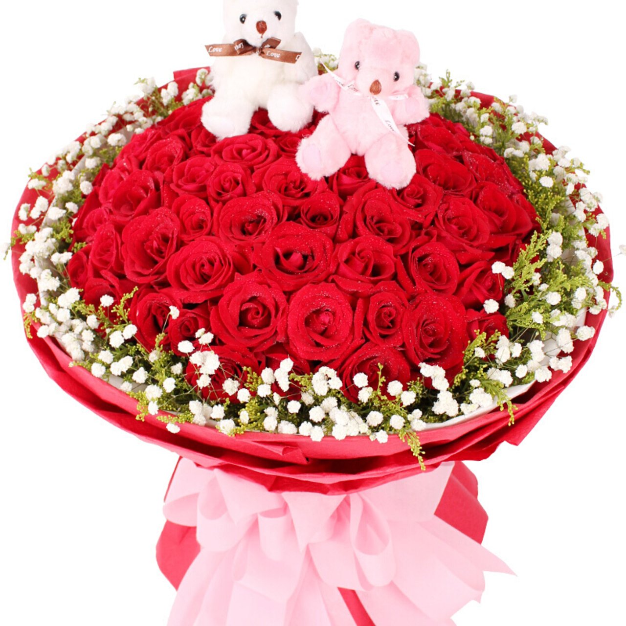 Romantic talk(
99 red roses-