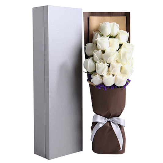 Rose Love Song(
19 stems of white roses-