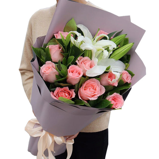 Tread on Fire(
11 pink roses of Diana-