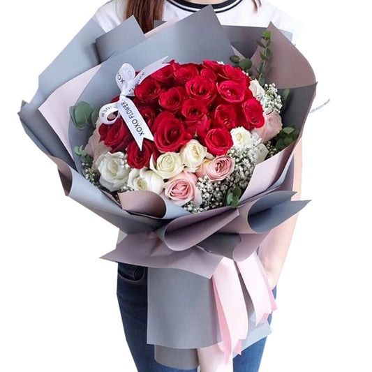 Angel's heartbeat(
24 red roses)