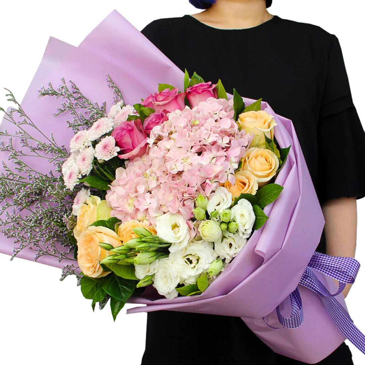 Muse(6 champagne roses & 4 awakening roses)