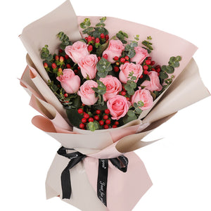 sweetheart(
11 pink roses of Diana-