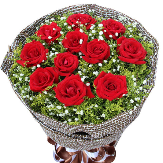 Love is eternal(11 red roses) (4529546494063)