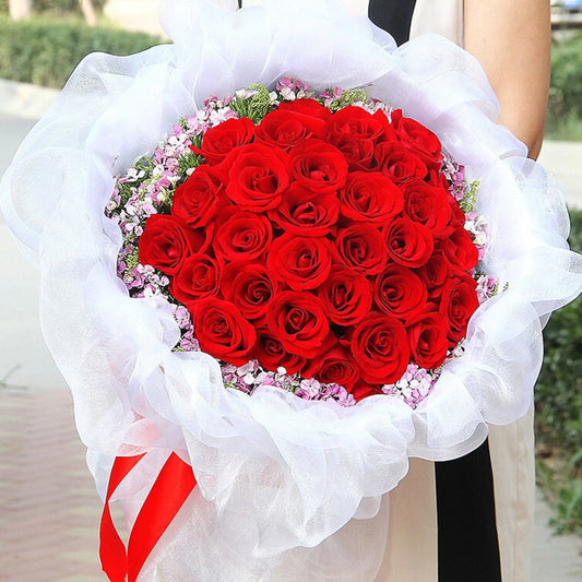 Drunk miss(33 red roses)
