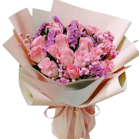 As gentle as you(
19 Diana Pink Roses-