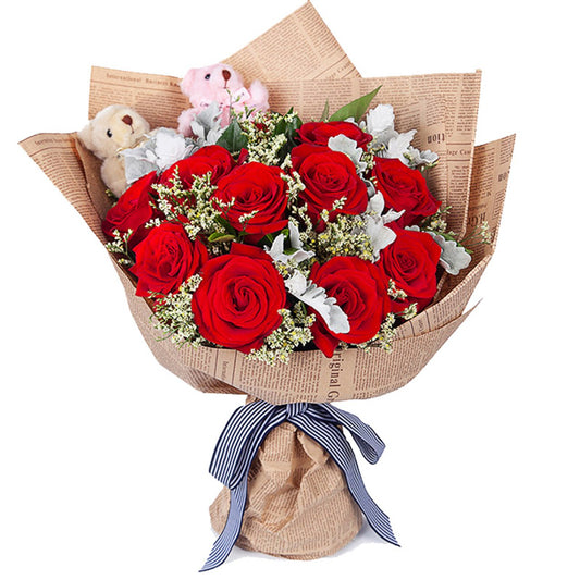 Confession of love(
11 red roses-