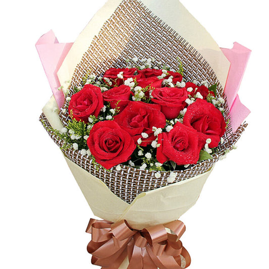 Passionate love(11 red roses)