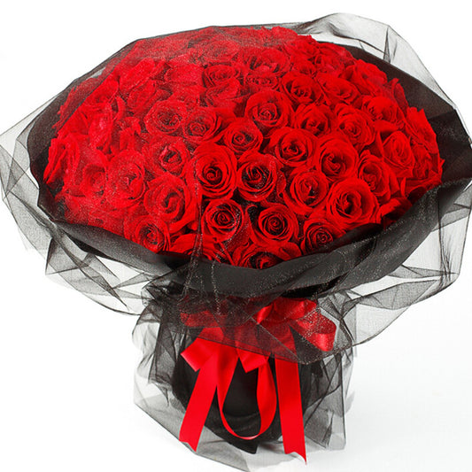 Thank you for your love(99 red roses) (4529547247727)