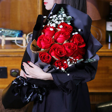 The most beautiful you(11 red roses) (4529545281647)