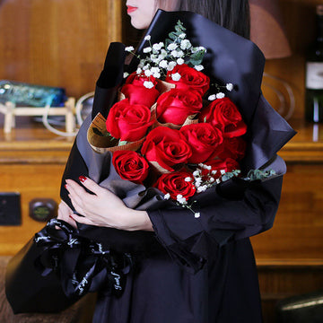 The most beautiful you(11 red roses)