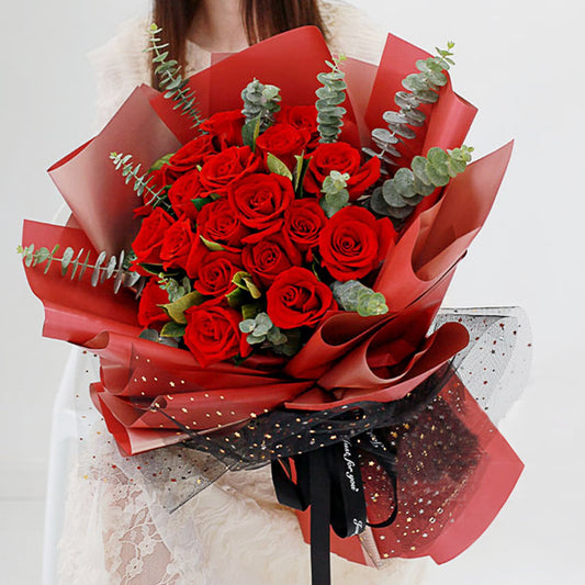 love story(
19 red roses-