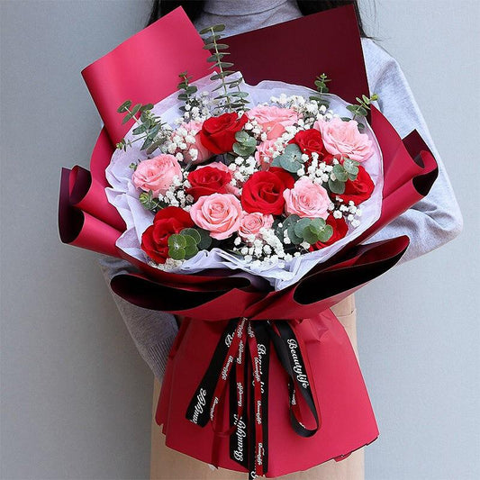 Love you(7 red roses)
