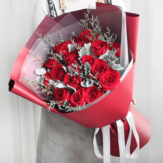 Eager for love(19 red roses)