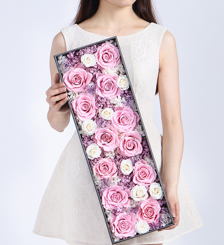 Ecuador Pink Preserved Flower to China (1898190438500)