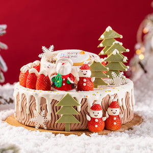 2 Pounds Christmas Charcolate Cake 2023 to China