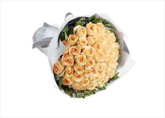 50 champagne Roses to China (2239038160996)
