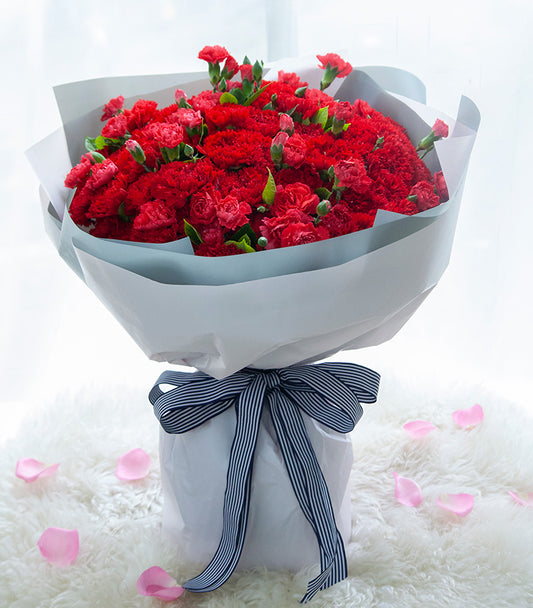 99 red Carnations, 1 red Carnation to China (2200540282980)