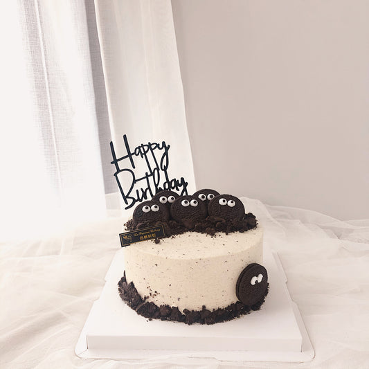 Black elf - cream fruit cake