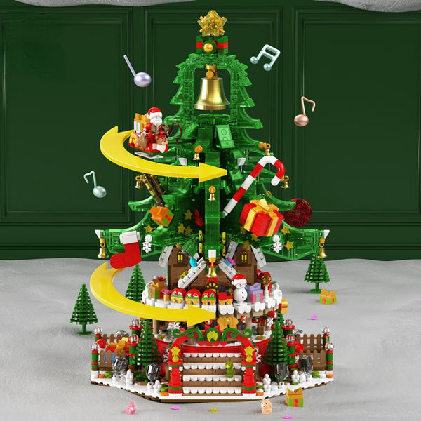 Christmas Tree Building Blocks Christmas Gift Box- Deliverty Need 1-4 Days -no Gift Card