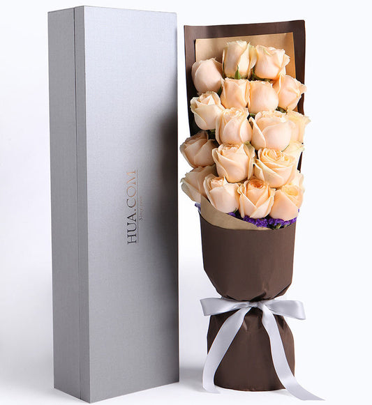19 champagne roses to HongKong or Macau (price in usd)